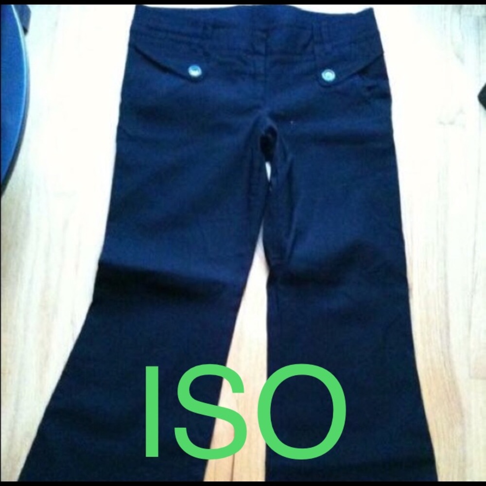 ISO Topshop trousers